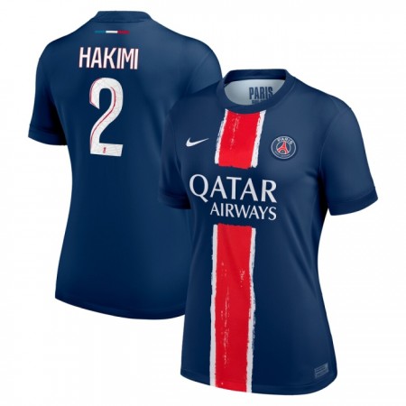 Ženska Nogometni Dres Paris Saint-Germain Achraf Hakimi 2 Domaći 2024-25 Ženska Nogometni Dres Paris Saint-Germain Achraf Hakimi 2 Domaći 2024-25